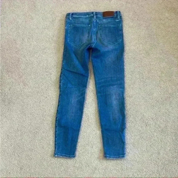 Allsaints biker distressed jeans in size 26 - Picture 3 of 6